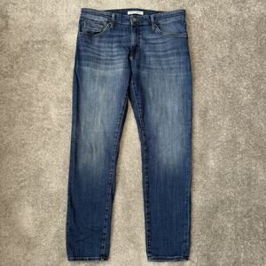 Mavi Jeans Jake Slim Leg Mens 36x33 Blue Denim Stretch Classic Fit Casual Pants